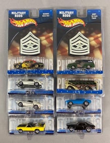 Group of 8 Assorted Mattel Hot Wheels Die-Cast Vehicles