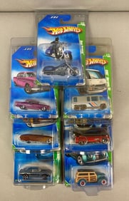 Group of 7 Mattel Hot Wheels Die-Cast Vehicles