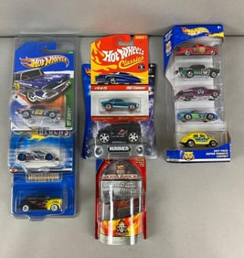 Group of 11 Assorted Mattel Hot Wheels Die-Cast Vehicles