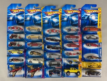Group of 30 Mattel Hot Wheels Die-Cast Cars