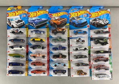 Group of 30 Mattel Hot Wheels Die-Cast Vehicles