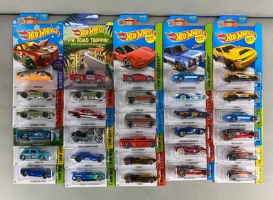 Group of 30 Mattel Hot Wheels Die-Cast Vehicles