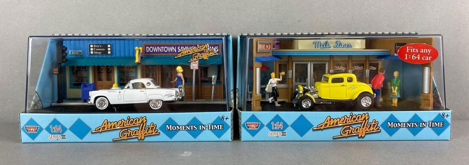 Group of 2 Motor Max American Graffiti Die-Cast Collection (1 of 2)