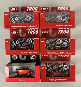 Group of 5 M2 Machines Trog Die-Cast Cars and More