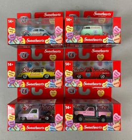 Group of 6 M2 Machines Sweetheart Die-Cast Vehicles