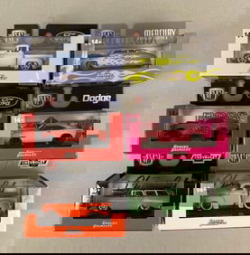 Group of 6 M2 Machines Ground Pounder Die-Cast Vehicles