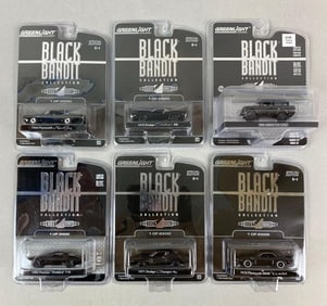 Group of 6 Greenlight Black Bandit Die-Cast Vehicles