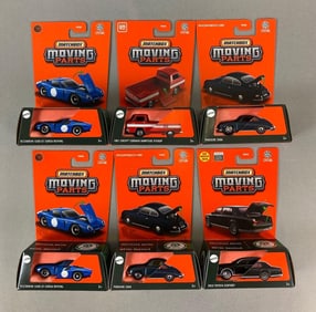 Group of Mattel Matchbox Moving Part Die-Cast Vehicles
