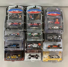 Group of 12 Greenlight Indy Die-Cast Cars