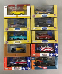 Group of 10 Assorted M2 Machines Die-Cast Vehicles