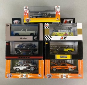 Group of 7 M2 Machines Vintage Die-Cast Vehicles