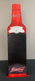 Budweiser Beer Bottle Double Sided A Frame Advertising Sign