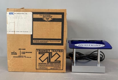 Bud Light Advertising Cash Register Lamp