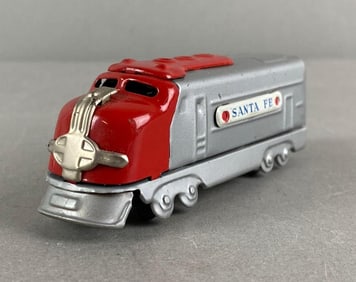 1955 FantaFe Tin Friction Train Engine