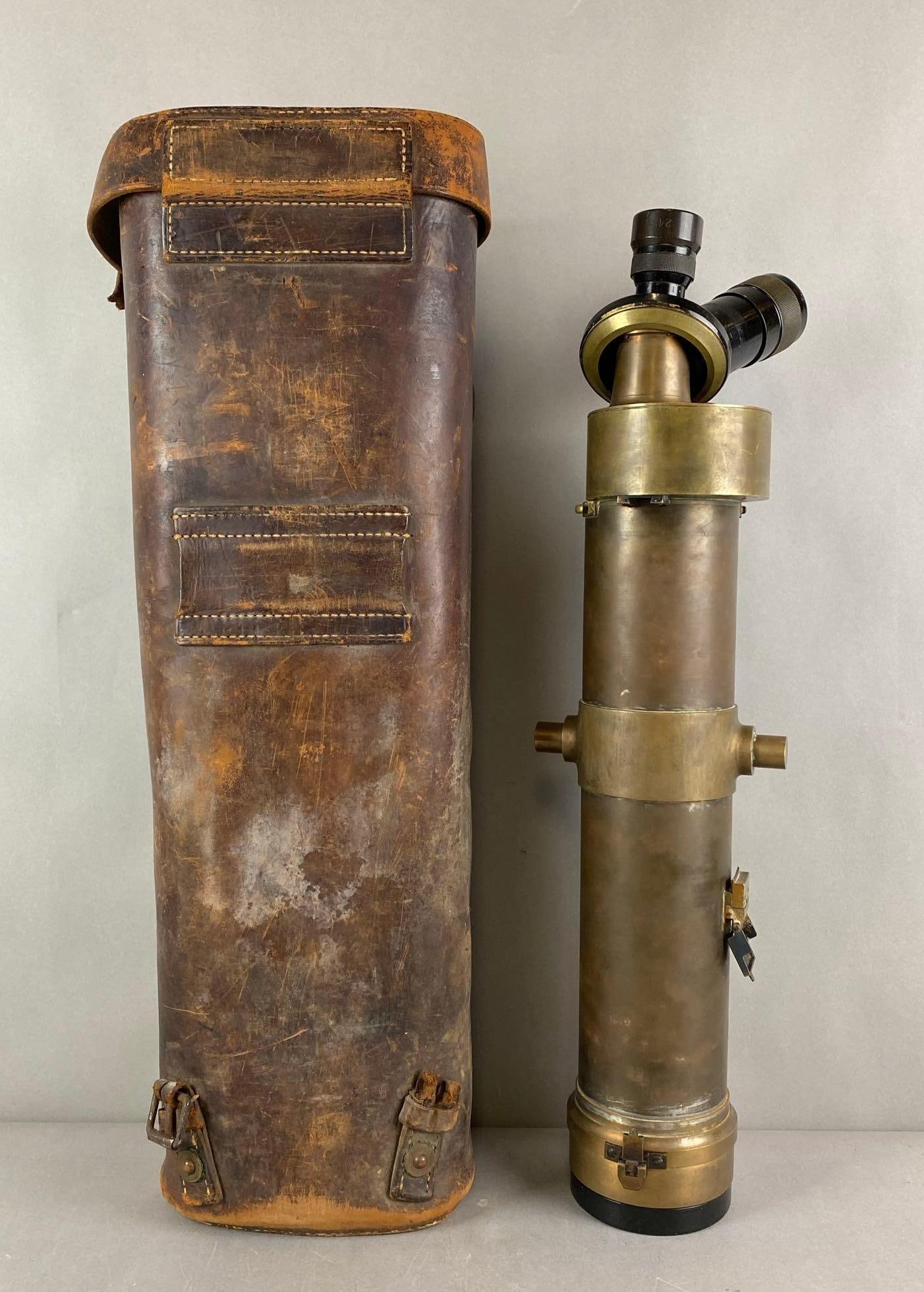 WW2 Imperial Japanese Army Field Artillery Brass Spotters Telescope and More (1 of 6)