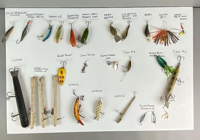 Group of 27 Vintage Fishing Lures