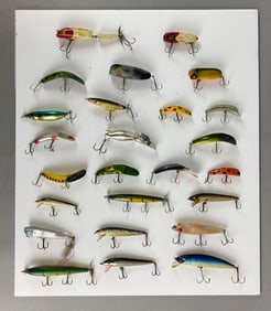 Group of 25 Vintage Fishing Lures