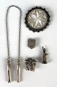Group of Sterling Silver Jewelry and More