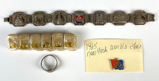 Group of Worlds Fair Jewelry and More