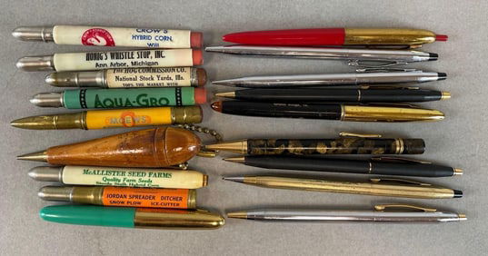 Group of Mechanical and Bullet Pencils
