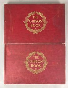 2 Volume Set 1906 The Gibson Book Hardcovers