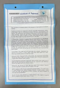 8.24 Carat Blue Topaz Gemstone with COA