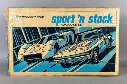 Montgomery Ward Sport n Stock Road Race Set