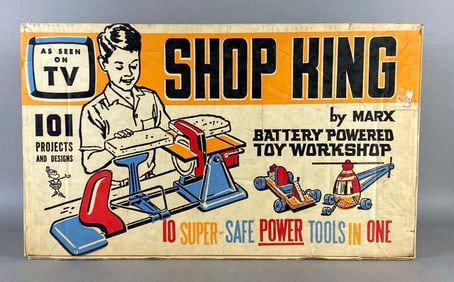 As Seen on TV Marx Shop King Battery Powered Toy Workshop
