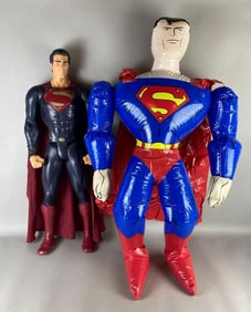 Group of 2 DC Comics Superman Figures/Toys