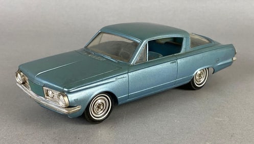 1964 Plymouth Barracuda Metallic Blue Dealership Promo Car