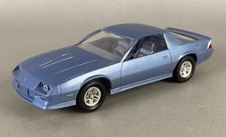 1984 Chevrolet Camaro Z28 Metallic Blue Dealership Promo Car