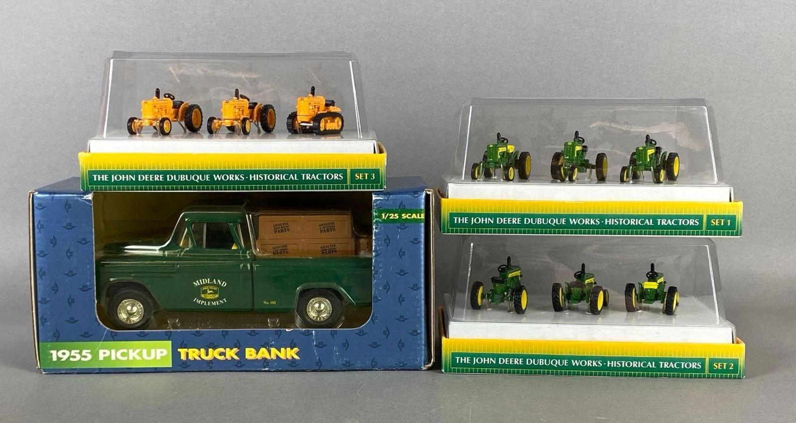 Group of ERTL John Deere Die-Cast Tractors and More (1 of 5)