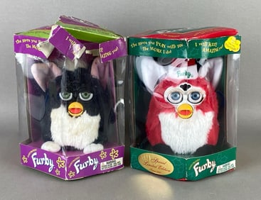 Group of 2Tiger Electronics Furby Dolls