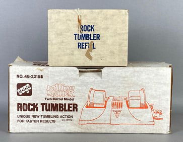 Sage Rolling Stones Two Barrel Model Rock Tumbler