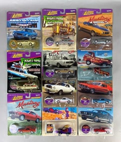 Group of 11 Johnny Lightning Die-Cast Vehicles