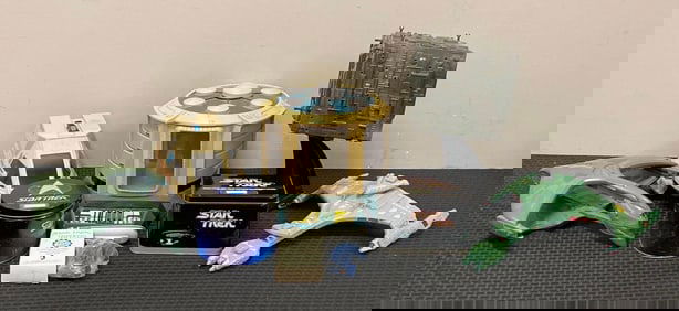 Group of Star Trek Toys and More