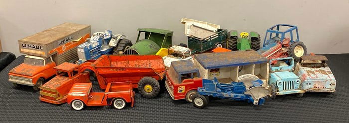 Group of Die-Cast and Pressed Steel Vehicles