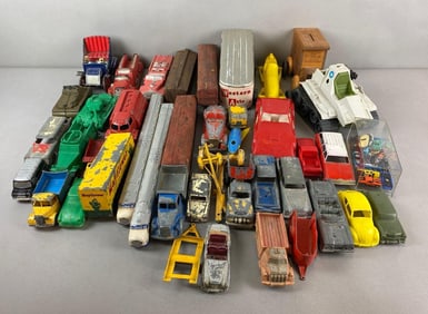 Large Group of Assorted Toy Vehicles
