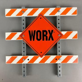 Worx Store Display Sign