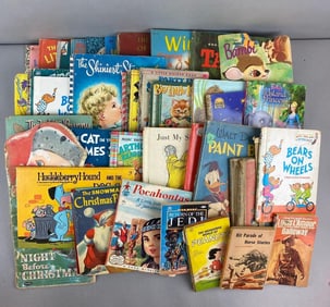 Large Group of Children Books