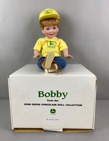 Danbury Mint John Deere Bobby Porcelain Doll