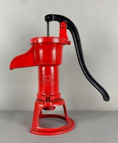 The Deming Co Salem Ohio Red Water Pump