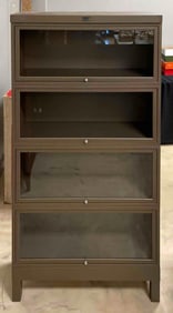 General Fireproofing 4 Stack Metal Lawyers Cabinet