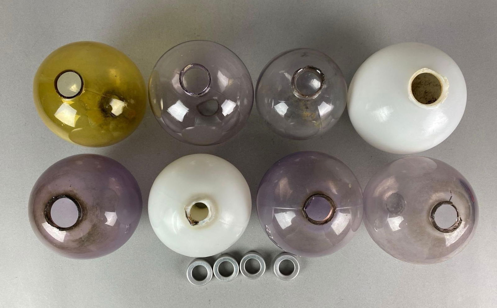 Group of Glass Lightning Rod Globes (1 of 3)