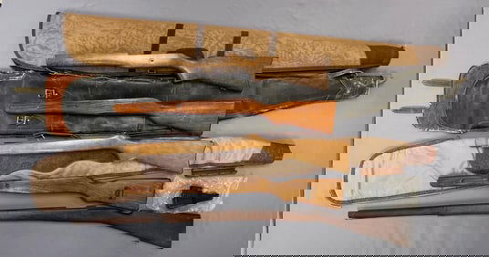 Groof of Rifle Stocks and Bags