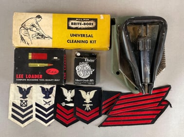 Group of Military Items and More