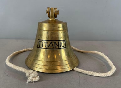 Titanic Brass Mounted Bell