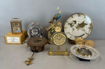 Group of Assorted Clocks