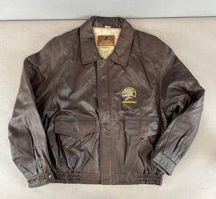 North American Hunting Club Life Member Leather Jacket