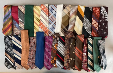 Group of Vintage Neckties